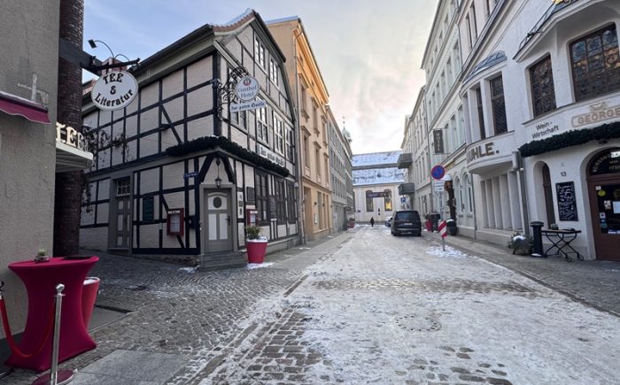 Schusterstraße Richtung Schlossstraße