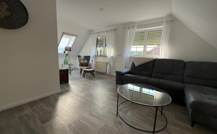 Wohnbereich im Dachgeschoss