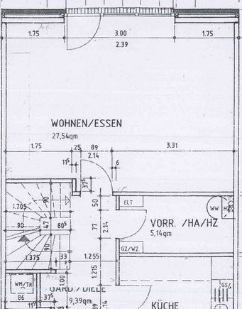 Grundriss Erdgeschoss