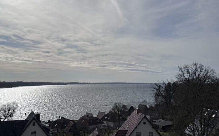 Blick aus dem Wohnzimmerfenster