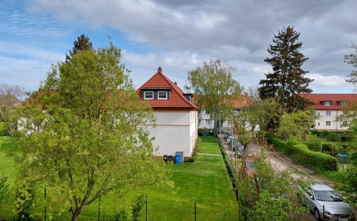 Ausblick vom Balkon