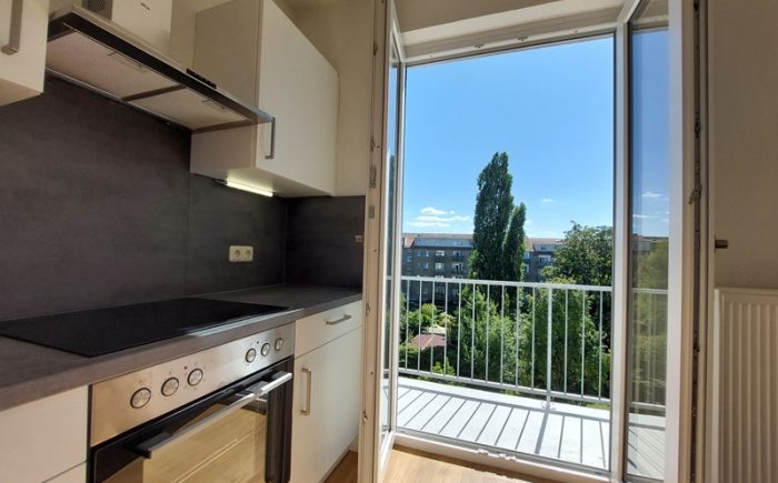 Zugang zum Balkon