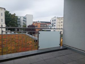 Ausblick Balkon