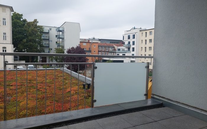 Ausblick Balkon
