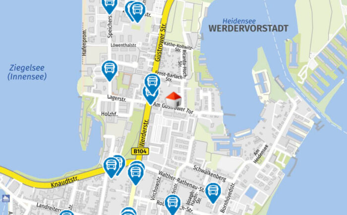 Geolyzer Kartenausschnitt