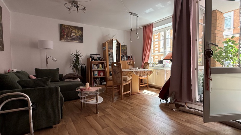 Wohnen in der Paulsstadt! großzügige 2- Zimmerwohnung mit Loggia - Foto 1